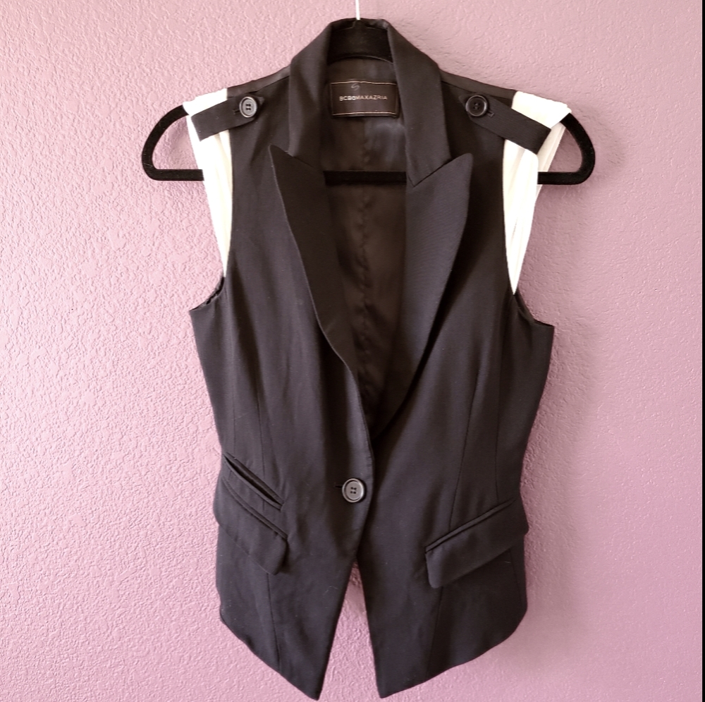 BCBGMAXAZRIA Vest Blazer